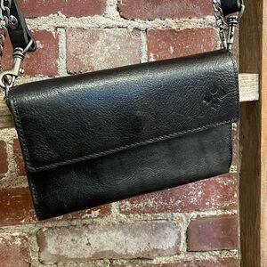 Patricia Nash black wallet crossbody bag